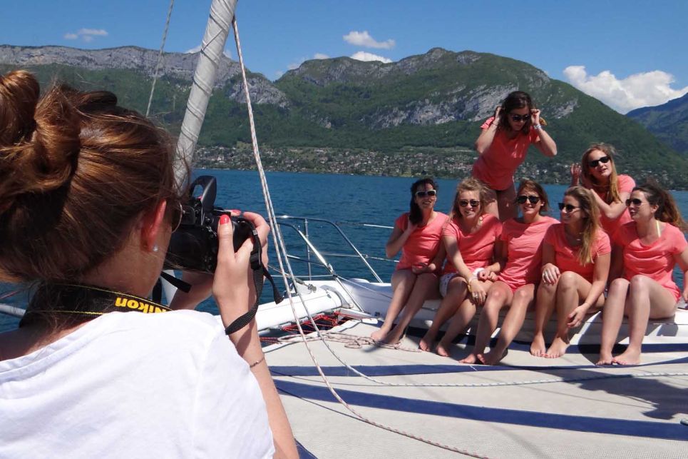 the boat catamaran annecy